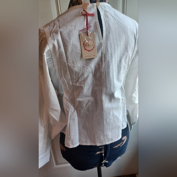 RAGA Pleated Long Sleeve Blouse Top - Picture 5 of 9